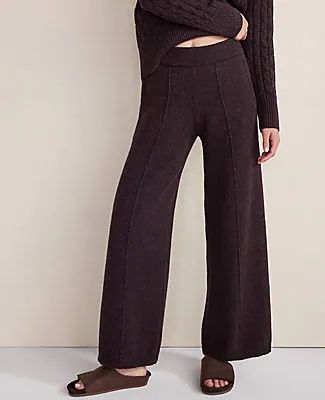 Ann Taylor Haven Well Within Organic Cotton Blend Pintuck Wide Leg Pants sold by Ann Taylor