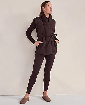 Ann Taylor Haven Well Within Quilted Puffer Belted Vest sold by Ann Taylor product image thumbnail 3