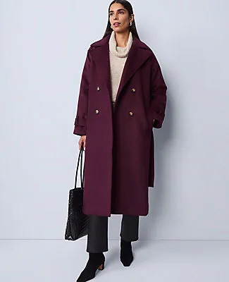 Ann Taylor Belted Trench Coat sold by Ann Taylor