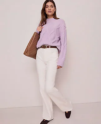 Ann Taylor Petite Weekend Collection Cable Sweater sold by Ann Taylor product image thumbnail 2