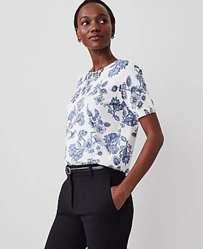 Ann Taylor Toile Modern Sweater Tee sold by Ann Taylor