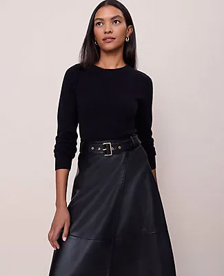 Ann Taylor Cashmere Crew Neck Sweater sold by Ann Taylor