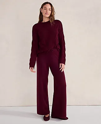 Ann Taylor Haven Well Within Cashmere Wide Leg Pants sold by Ann Taylor product image thumbnail 2