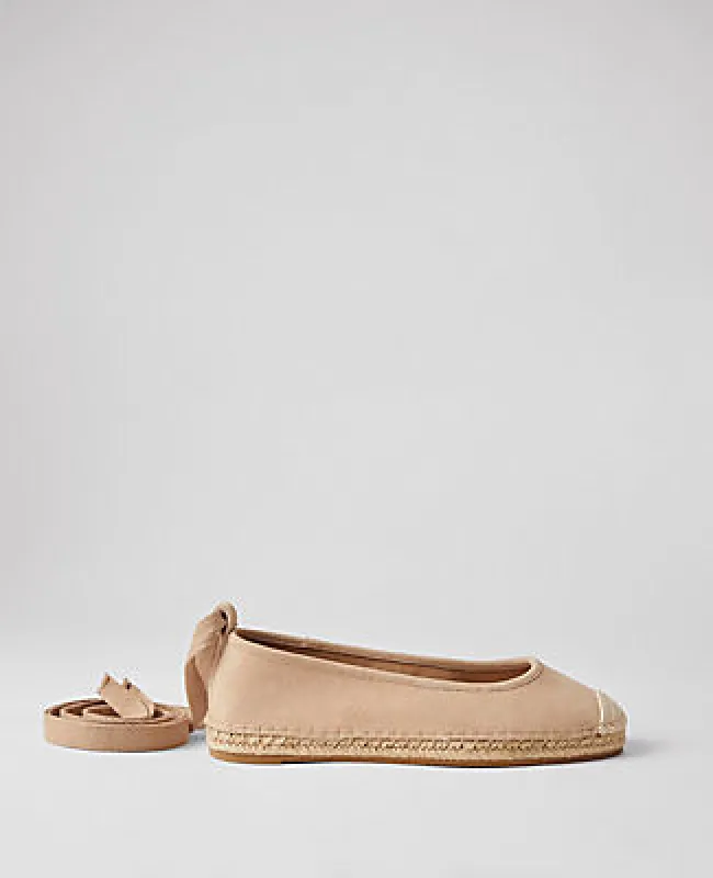 Ann Taylor Suede Espadrille Flat sold by Ann Taylor