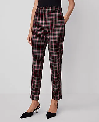 Ann Taylor The Petite Eva Ankle Pant in Plaid sold by Ann Taylor product image thumbnail 2
