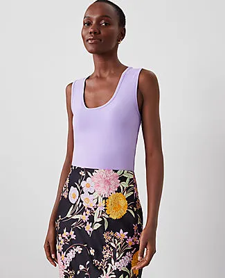 Ann Taylor Modern Scoop Neck Tank Top sold by Ann Taylor