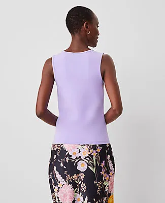Ann Taylor Modern Scoop Neck Tank Top sold by Ann Taylor product image thumbnail 2