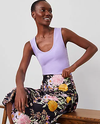 Ann Taylor Modern Scoop Neck Tank Top sold by Ann Taylor product image thumbnail 3