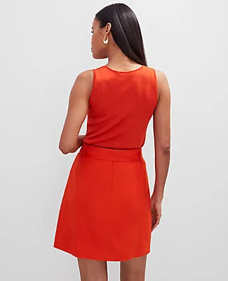 Ann Taylor Petite Belted Wrap Skirt sold by Ann Taylor product image thumbnail 2