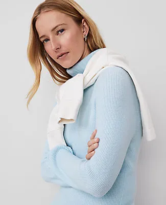 Ann Taylor Petite Weekend Collection Ribbed Sweater Dress sold by Ann Taylor product image thumbnail 4