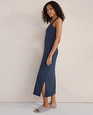 Ann Taylor Haven Well Within Organic Cotton Rib Knit Midi Dress sold by Ann Taylor product image thumbnail 2