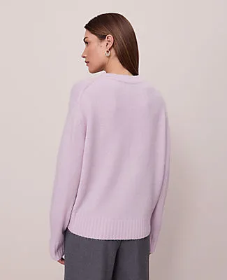 Ann Taylor Petite Weekend Collection Cozy Crew Neck Sweater sold by Ann Taylor product image thumbnail 2