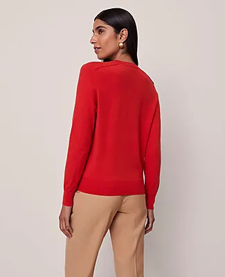 Ann Taylor V-Neck Sweater sold by Ann Taylor product image thumbnail 2