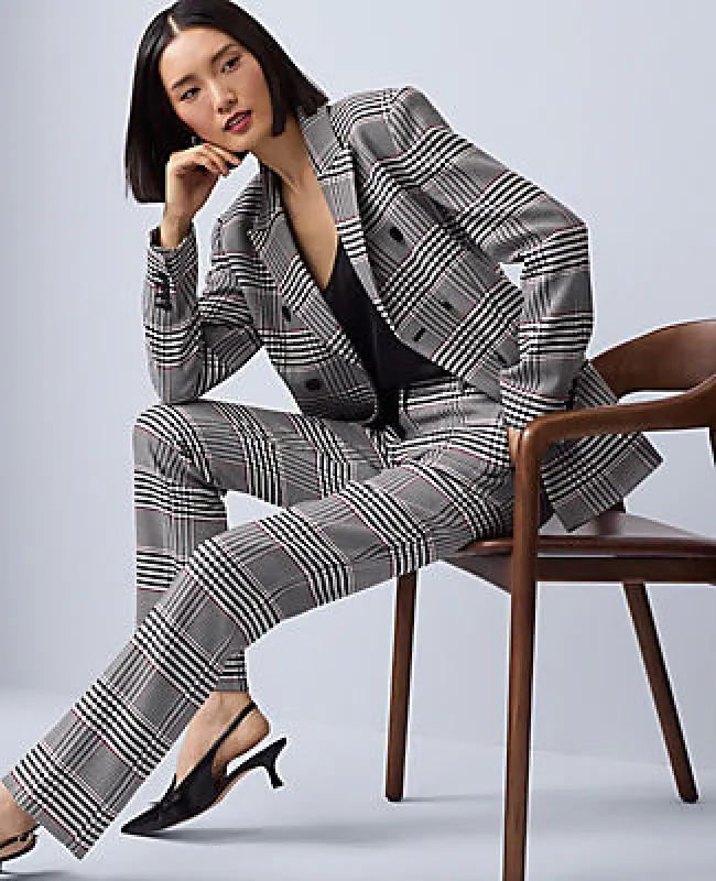 Ann Taylor The Sophia Pant in Plaid sold by Ann Taylor