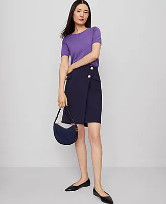 Ann Taylor Easy Sweater Tee sold by Ann Taylor product image thumbnail 3