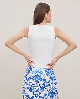 Ann Taylor Crew Neck Shell Top sold by Ann Taylor product image thumbnail 2