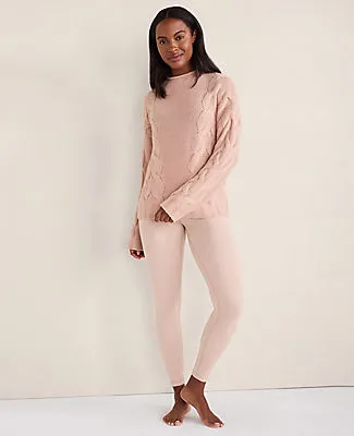 Ann Taylor Haven Well Within Cashmere Cable Roll Neck Sweater sold by Ann Taylor product image thumbnail 3