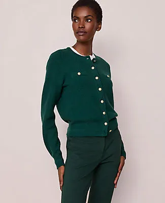 Ann Taylor Petite Textured Cardigan sold by Ann Taylor