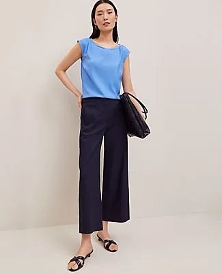 Ann Taylor Sleeveless Crew Neck Top sold by Ann Taylor product image thumbnail 3