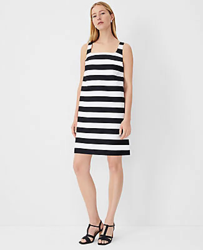 Ann Taylor Petite Square Neck Sleeveless Shift Dress sold by Ann Taylor