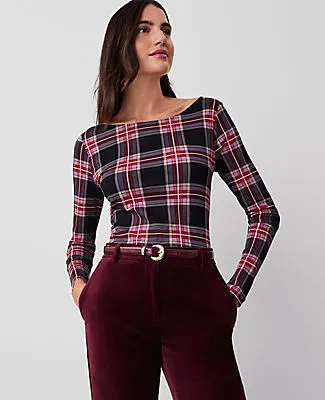 Ann Taylor Boatneck Low Back Top sold by Ann Taylor