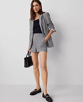 Ann Taylor The Side-Zip Short in Gingham sold by Ann Taylor product image thumbnail 5