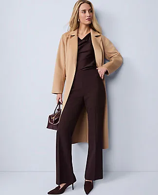 Ann Taylor The Trouser Pant in Fluid Crepe sold by Ann Taylor product image thumbnail 4