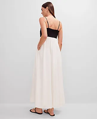 Ann Taylor Strappy Linen Blend Maxi Dress sold by Ann Taylor product image thumbnail 3