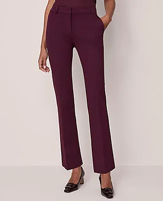 Ann Taylor The Petite Straight Pant in Ponte sold by Ann Taylor product image thumbnail 2