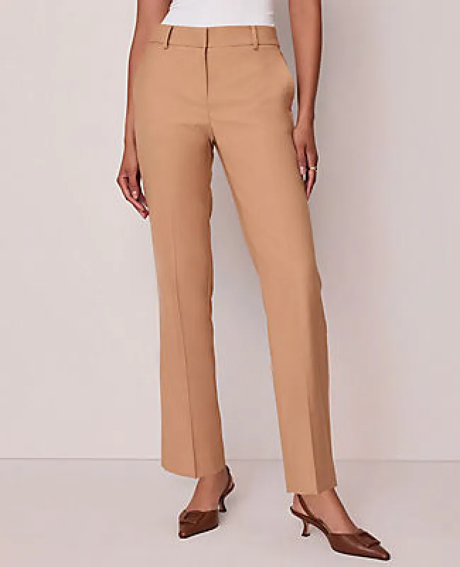 Ann Taylor The Petite Straight Pant — Curvy Fit sold by Ann Taylor