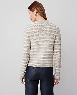 Ann Taylor Lurex Tweed Jacket sold by Ann Taylor product image thumbnail 2