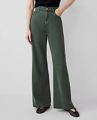Ann Taylor The Relaxed Trouser Jean sold by Ann Taylor product image thumbnail 2
