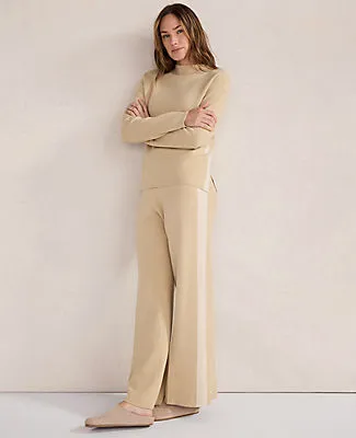 Ann Taylor Haven Well Within Tuxedo Stripe Funnel Neck Pullover sold by Ann Taylor product image thumbnail 3