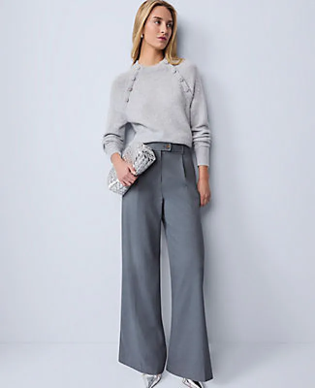Ann Taylor The Modern Wide Leg Trouser sold by Ann Taylor