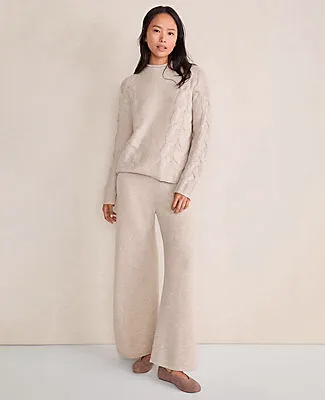 Ann Taylor Haven Well Within Cashmere Cable Roll Neck Sweater sold by Ann Taylor product image thumbnail 4