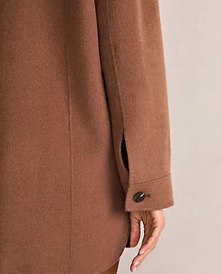 Ann Taylor Haven Well Within Wool Blend Oversized Shaket sold by Ann Taylor product image thumbnail 4