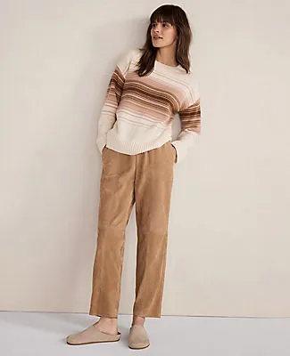 Ann Taylor Haven Well Within Cashmere Ombré Stripe Crewneck Sweater sold by Ann Taylor product image thumbnail 2