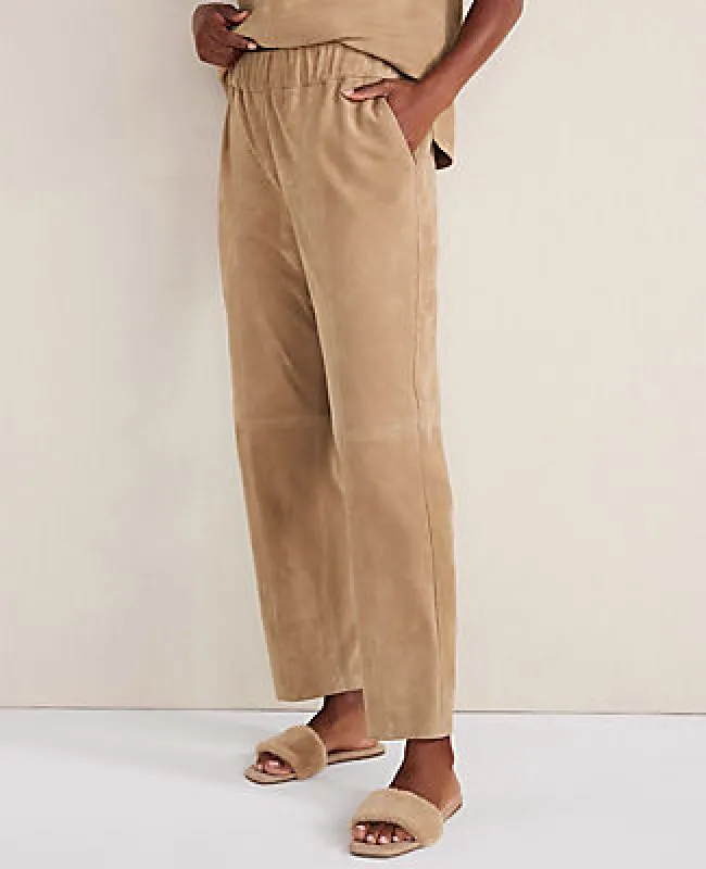 Ann Taylor Haven Well Within Suede Pants sold by Ann Taylor