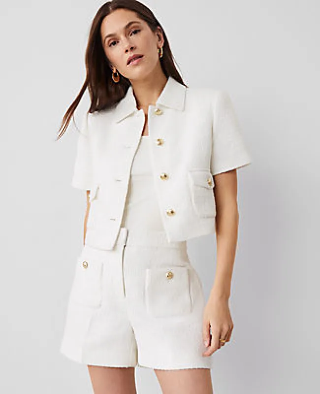 Ann Taylor Tailored Tweed Jacket sold by Ann Taylor