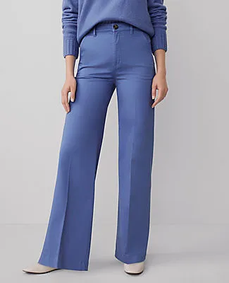 Ann Taylor Weekend Collection Trouser in Sateen sold by Ann Taylor product image thumbnail 2