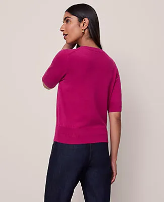 Ann Taylor Wedge Sweater Tee sold by Ann Taylor product image thumbnail 2