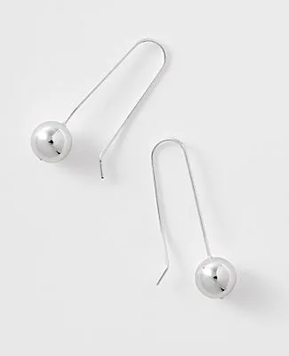 Ann Taylor Metal Ball Drop Earrings sold by Ann Taylor