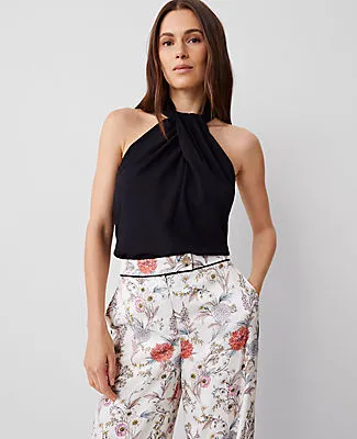 Ann Taylor Twist Halter Top sold by Ann Taylor