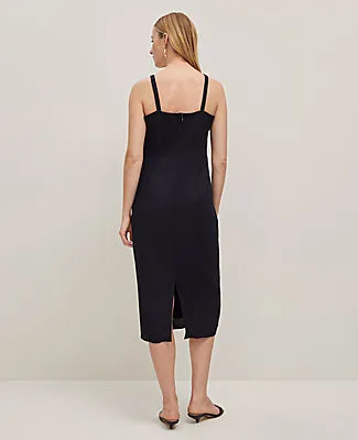 Ann Taylor Linen Blend Square Neck Sheath Dress sold by Ann Taylor product image thumbnail 2