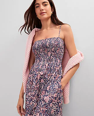 Ann Taylor Weekend Collection Floral Flare Dress sold by Ann Taylor product image thumbnail 3