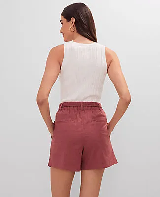 Ann Taylor Weekend Collection Belted Short sold by Ann Taylor product image thumbnail 2