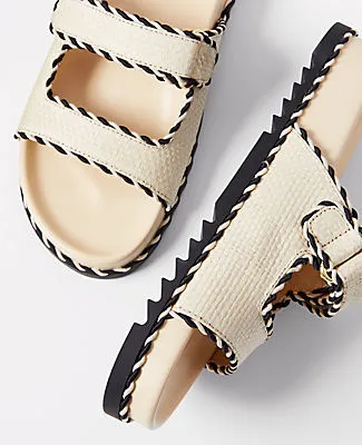 Ann Taylor Weekend Collection Straw Sport Sandals sold by Ann Taylor product image thumbnail 2