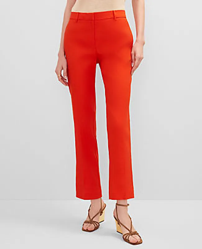 Ann Taylor The Eva Ankle Pant in Linen Blend - Curvy Fit sold by Ann Taylor