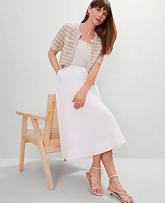 Ann Taylor Petite Tea Length Skirt sold by Ann Taylor product image thumbnail 4