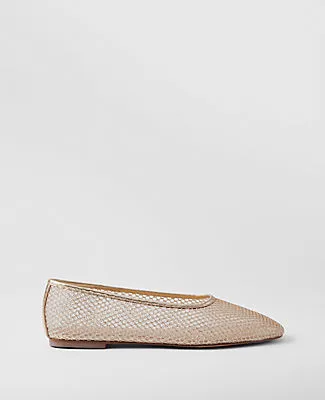 Ann Taylor Mesh Ballet Flat sold by Ann Taylor